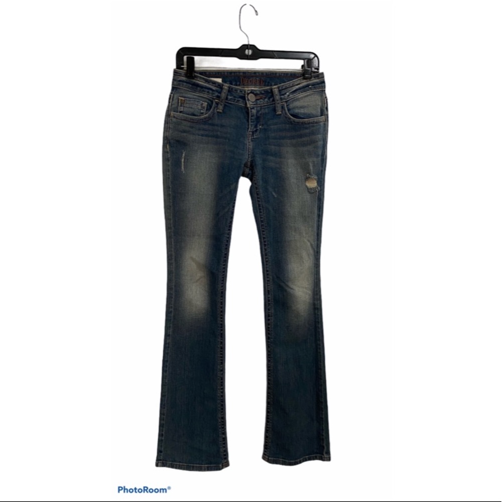 Decree Boot Cut Ripped Jean Size 3 - Picture 7 of 11